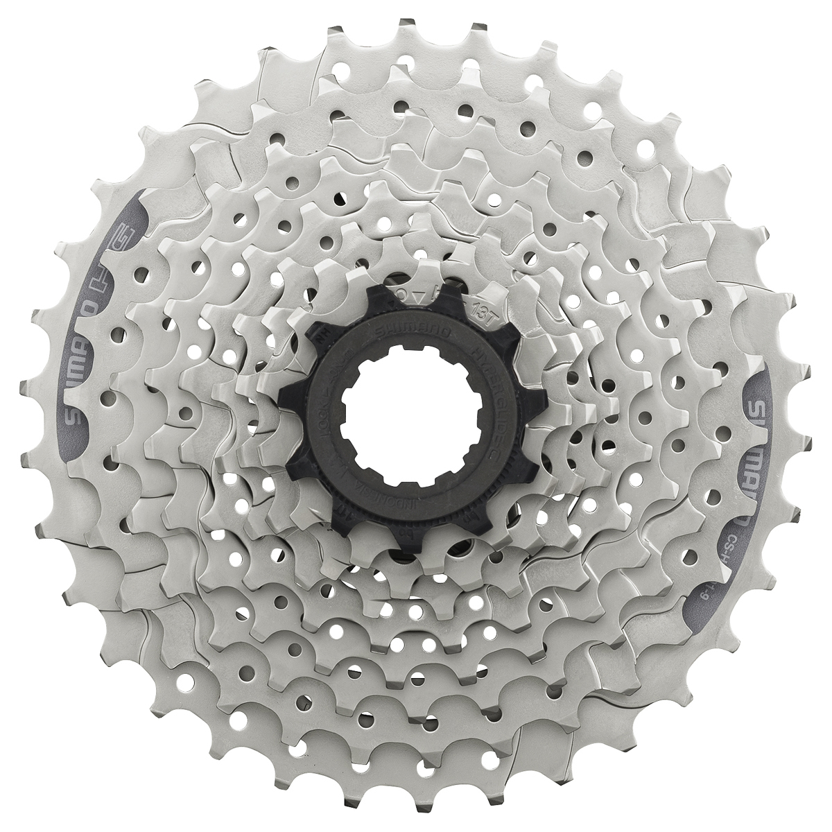 Kassett Shimano 9-s 11-34 CS-HG201-9 11-13-15-17-20-23-26-30-34