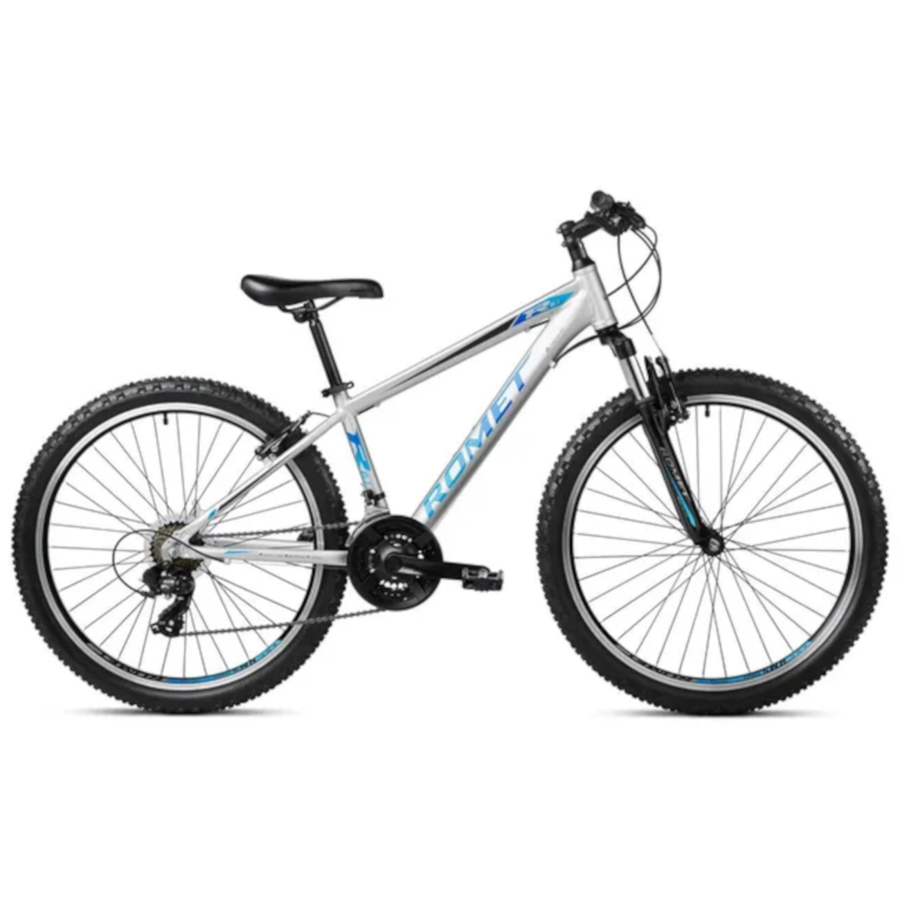 Jalgratas ROMET Rambler R6.1, 26" hõbe-sinine (L)