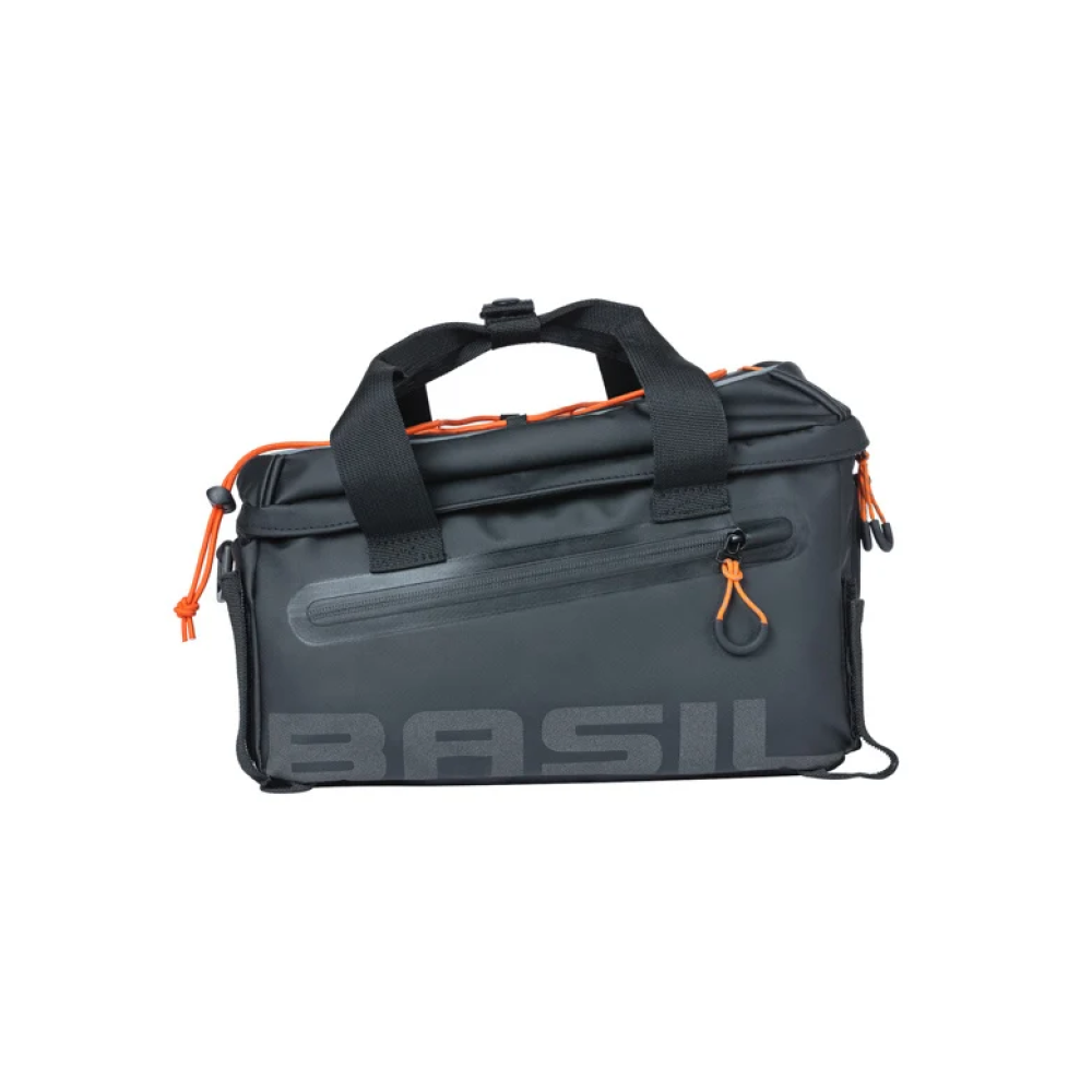 Pakiraamikott BASIL Miles Tarpaulin 8L, must-oranž - Pilt 3