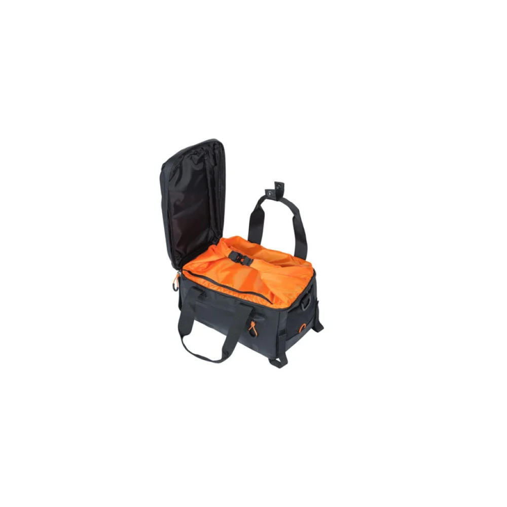 Pakiraamikott BASIL Miles Tarpaulin 8L, must-oranž - Pilt 4