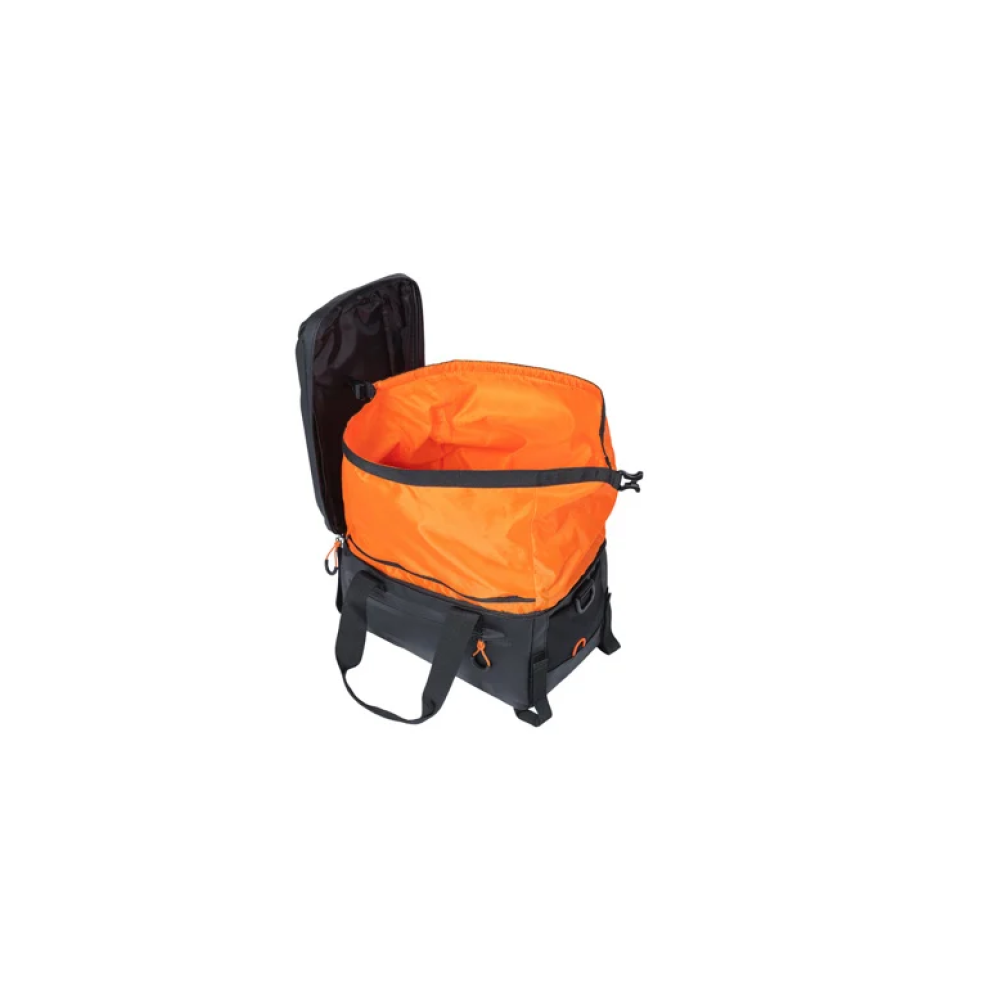 Pakiraamikott BASIL Miles Tarpaulin 8L, must-oranž - Pilt 5