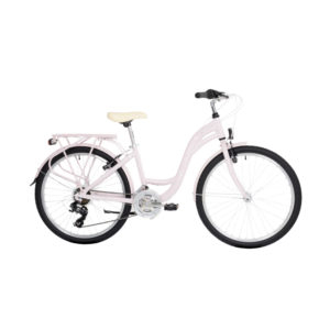 Tüdrukute jalgratas ROMET Panda 1, 24" lillakasvalge