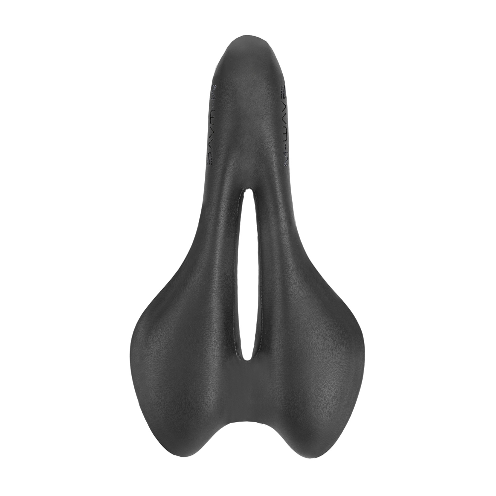 Sadul M-WAVE Comp VI racing saddle, õhutusavaga, must - Pilt 3