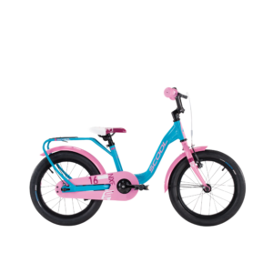 Laste jalgratas S´COOL niXe, 16" sinine/roosa