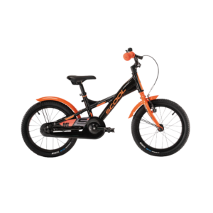 Laste jalgratas S´COOL XXlite, 16" must-oranž