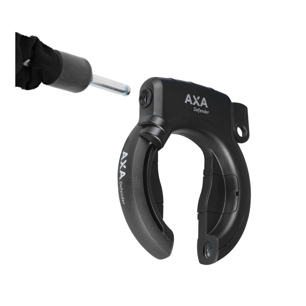 Raamilukk AXA Defender Retractable (black) - Pilt 2