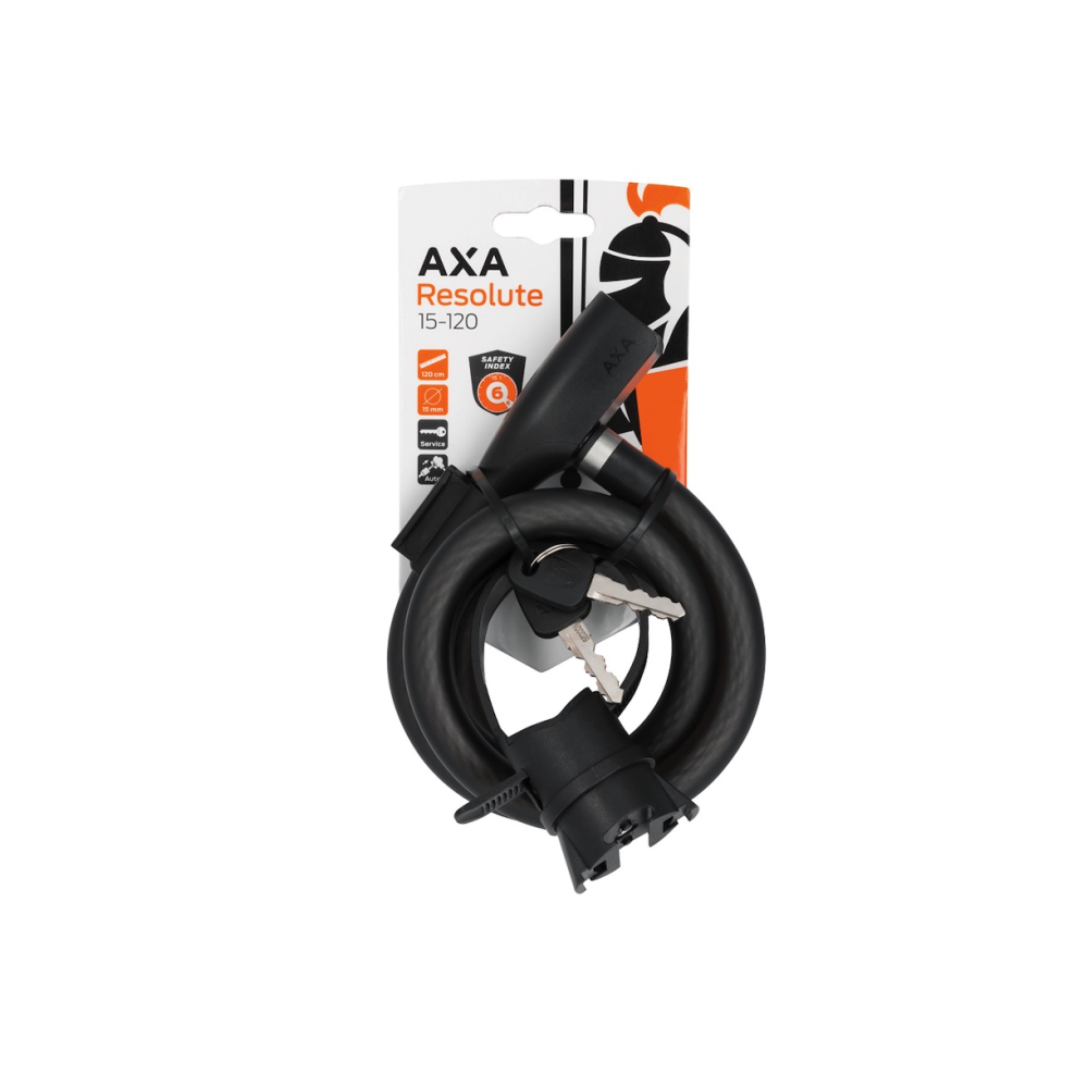 Trosslukk AXA Resolute 15-120, pikkus 120 cm - Pilt 3