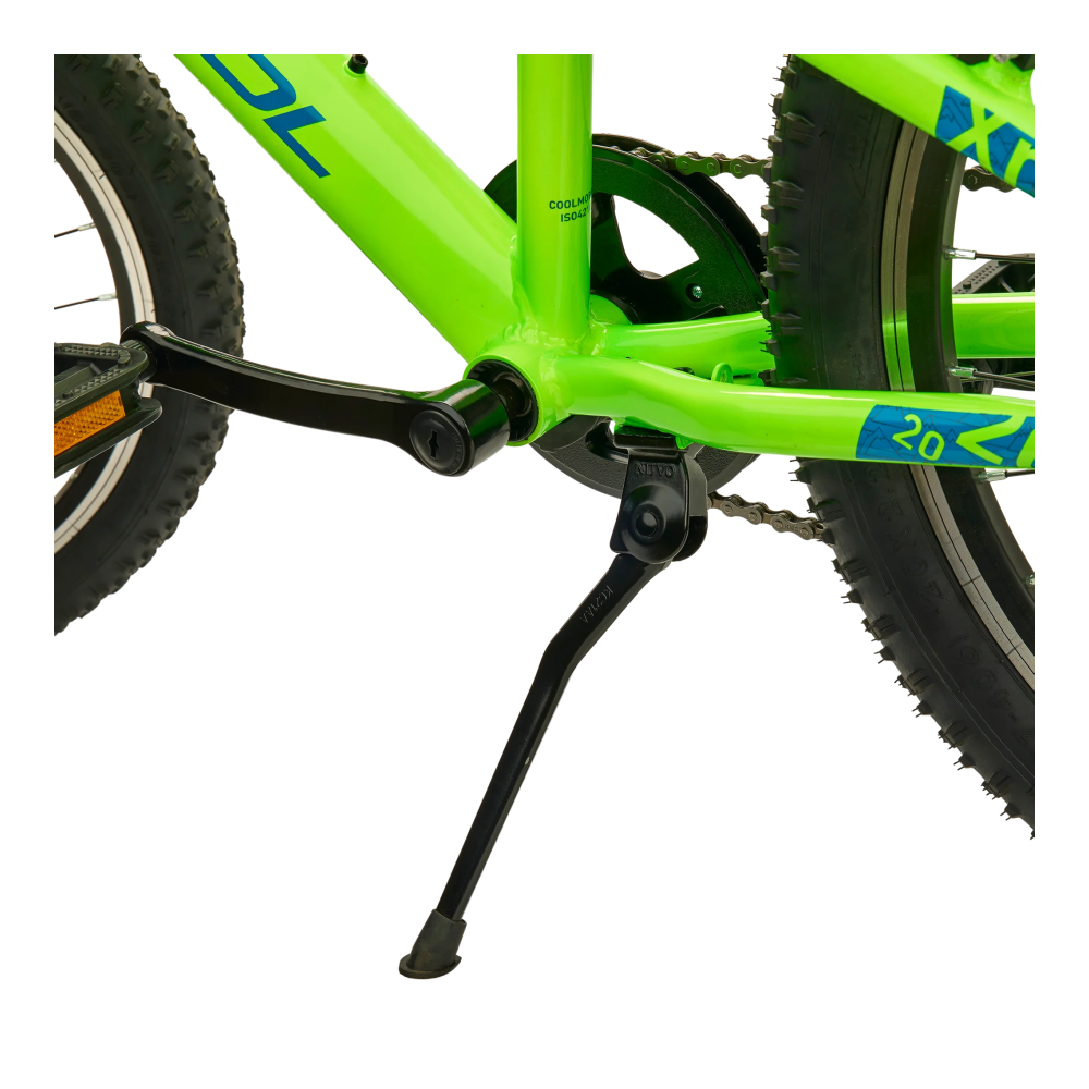 Laste jalgratas S'COOL Xroc, 20" Neon Green/Ocean - Pilt 5