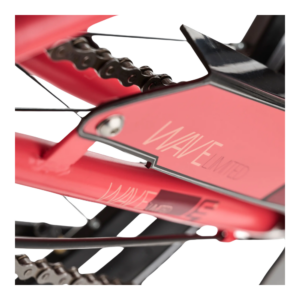 Laste jalgratas S´COOL Wave Steel LTD, 24" korall/punane - Pilt 5