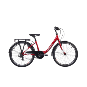 Laste jalgratas S'COOL chiX, 24" Red/White