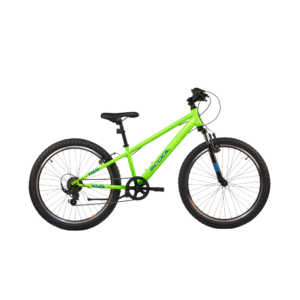 Laste jalgratas S'COOL Xroc, 24" Neon Green/Ocean