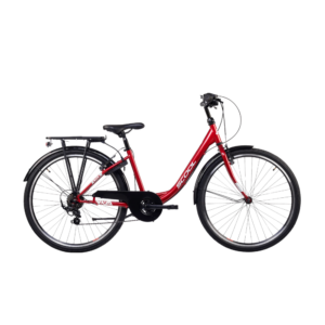 Noorte jalgratas S'COOL chiX, 26" Red/White