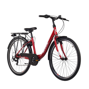 Noorte jalgratas S'COOL chiX, 26" Red/White - Pilt 2