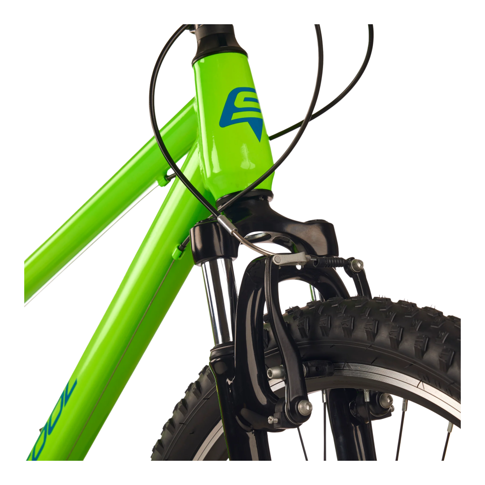 Noorte jalgratas S'COOL Xroc, 26" Neon Green/Ocean - Pilt 5