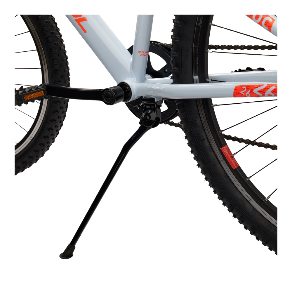 Noorte jalgratas S'COOL Xroc, 26" Sky Grey/Neon Orange - Pilt 3