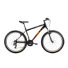Jalgratas ROMET Rambler R6.0, 26" must-oranž-punane