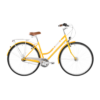 Jalgratas ROMET Vintage LTD D, kollane