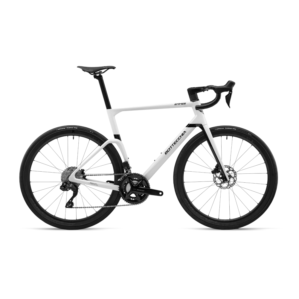 Maanteeratas BOTTECCHIA Emme 5 - Shimano 105 Di2 24s - D5 Glossy White