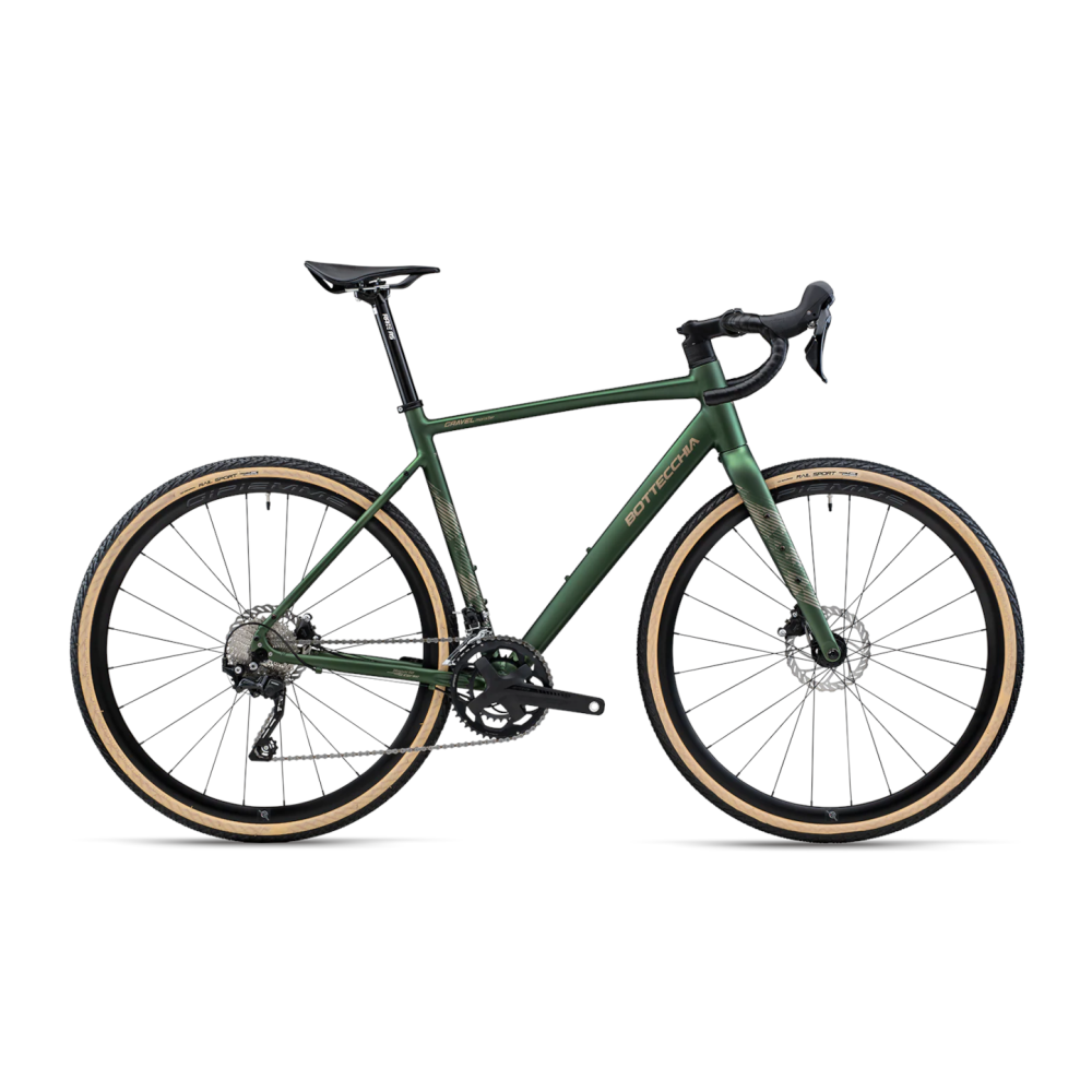 Gravel jalgratas BOTTECCHIA Gravel Overland - SRAM XLPR 13s - 59 Green