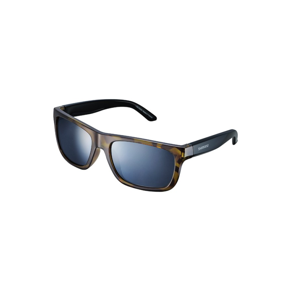Päikeseprillid SHIMANO Brown Tortoise, Smoke Silver Mirror