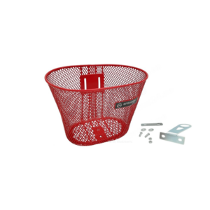 Esikorv lasterattale SPENCER, 16"-24" metallist, punane