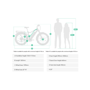 ELektrijalgratas JOBOBIKE Robin ST Black 14 LG, - Pilt 3