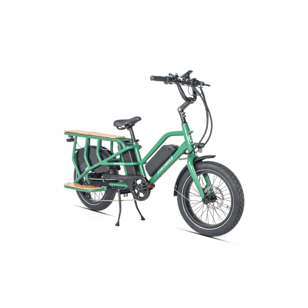 Elektriline kargoratas JOBOBIKE Transer, Green - Pilt 2