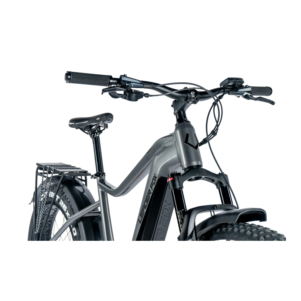 Elektriline fatbike LEADER FOX Brasa 26": Grey - Pilt 2