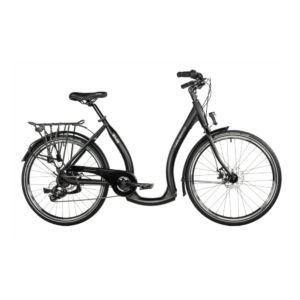 Eriti madala raamiga jalgratas LEADER FOX Ema 26" Lady, Black