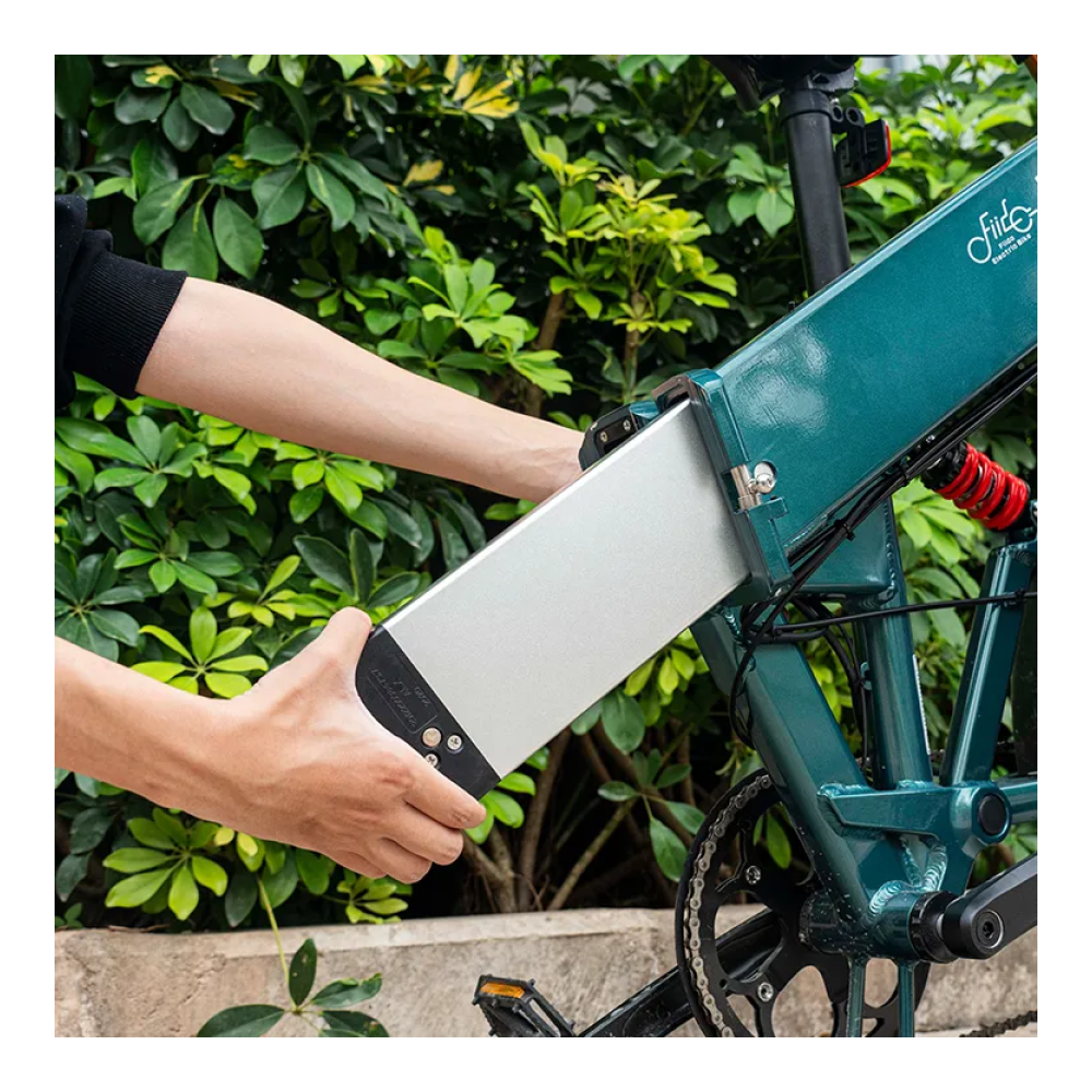 Kokkupandav elektrijalgratas FIIDO M1 Pro, roheline - Pilt 4