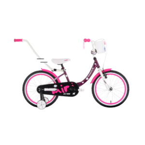 Laste jalgratas TABOU Miss CS, 14" lilla-valge