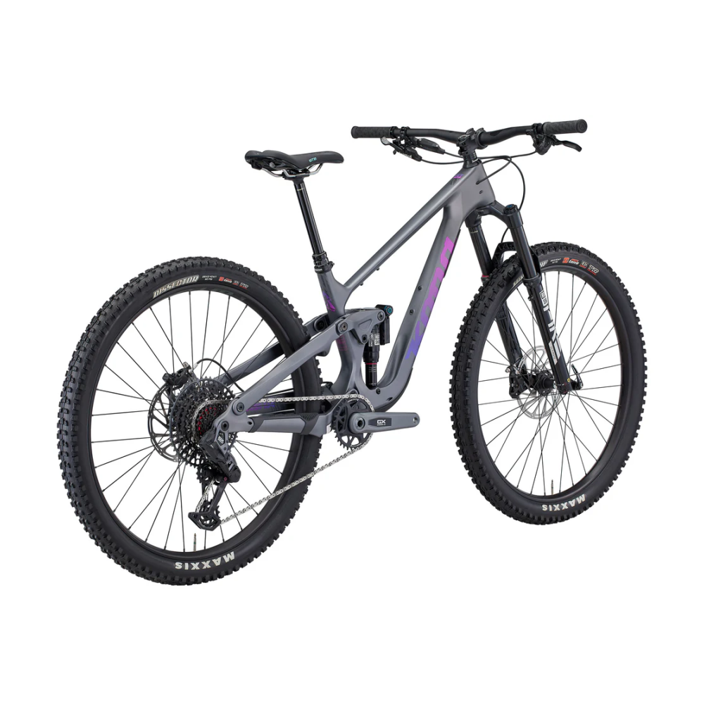 Maastikuratas KONA Process 134 CR/DL G3, 29" Satin Metallic Charcoal (Purple) - Pilt 3