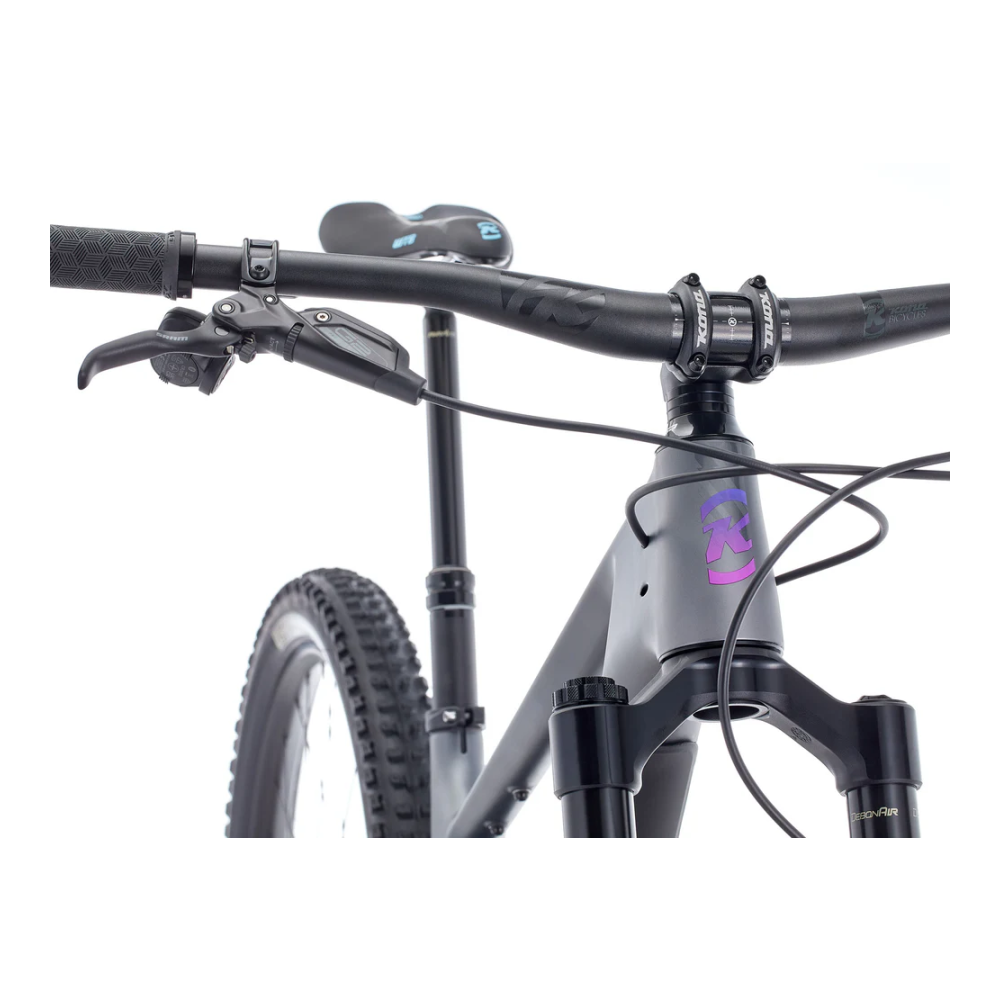Maastikuratas KONA Process 134 CR/DL G3, 29" Satin Metallic Charcoal (Purple) - Pilt 5