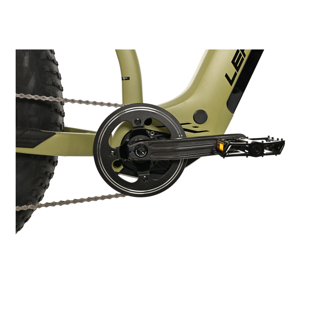 Elektriline fatbike LEADER FOX Braga 26": Green - Pilt 4