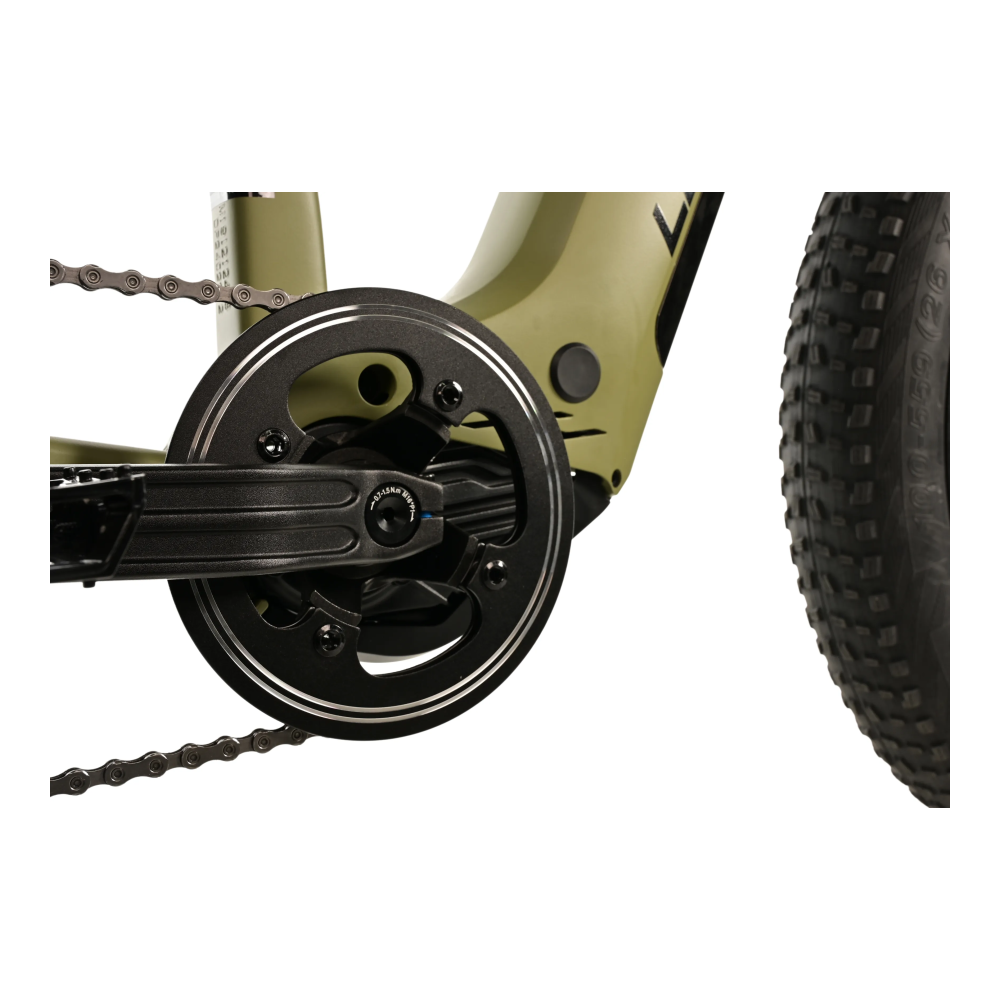 Elektriline fatbike LEADER FOX Braga 26": Green - Pilt 5