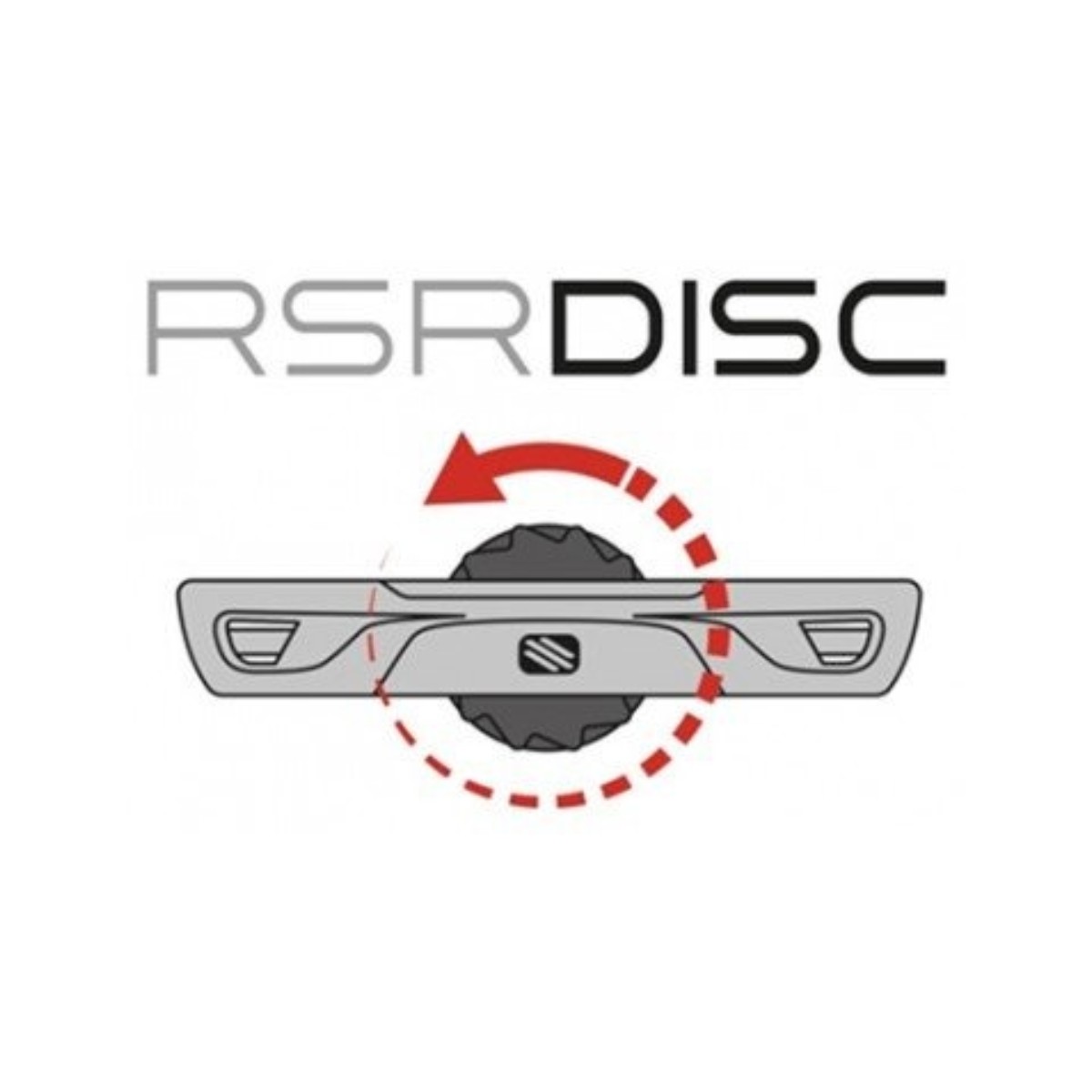 Rudy Project RSRDisc kiivri suuruse reguleerimise süsteem – hall/punane