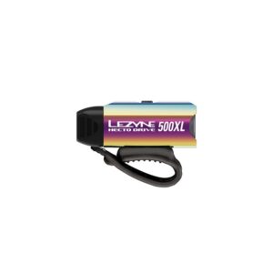 Lezyne Hecto Drive 500XL esituli, neoonmetallik - Pilt 2