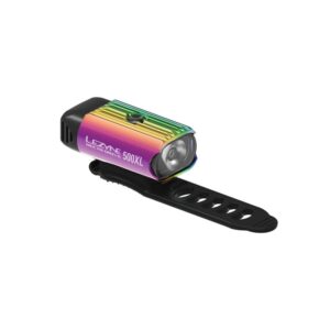 Lezyne Hecto Drive 500XL esituli, neoonmetallik