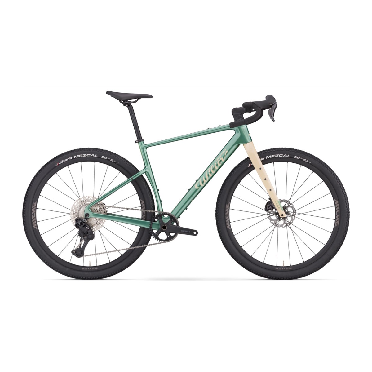 Wilier Adlar (GRX 1×11 / Miche Contact) gravelbike L – roheline/beež