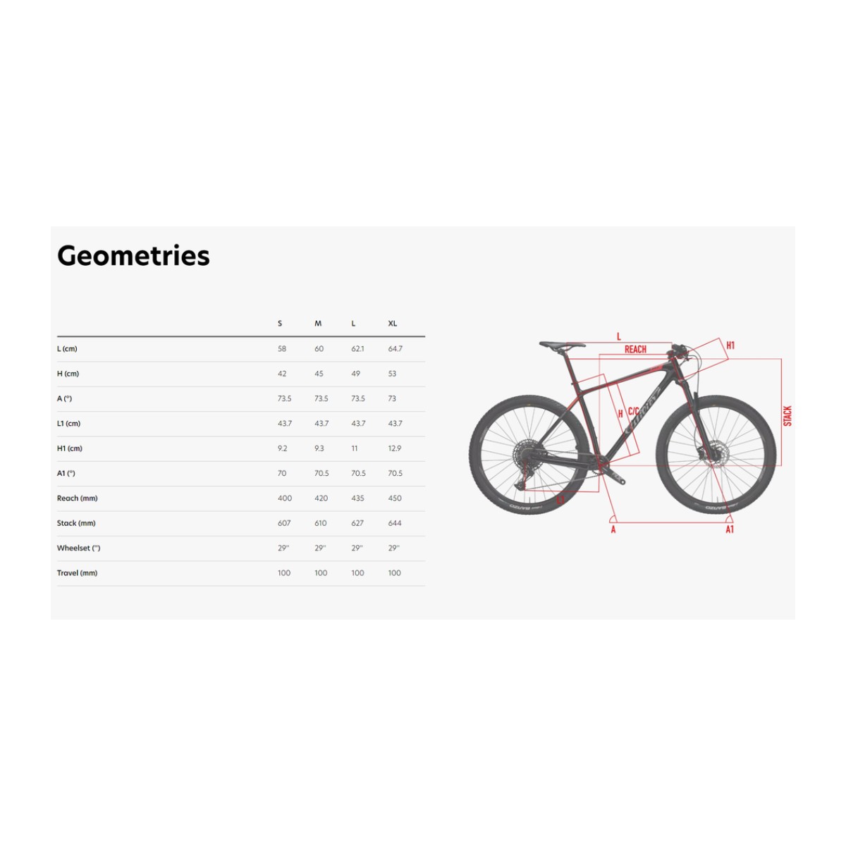 Wilier 101X (XT 1X12 2.0 / Recon / MT501) maastikuratas S – must - Pilt 2