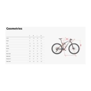 Wilier 110FX (XT 1X12 2.0/SID/966) maastikuratas, M – grey black orange - Pilt 2