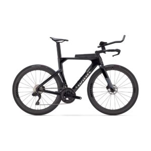 Wilier Turbine SL (105 R7170 Di2 / Miche 50 Carbon) triatloniratas – black/grey
