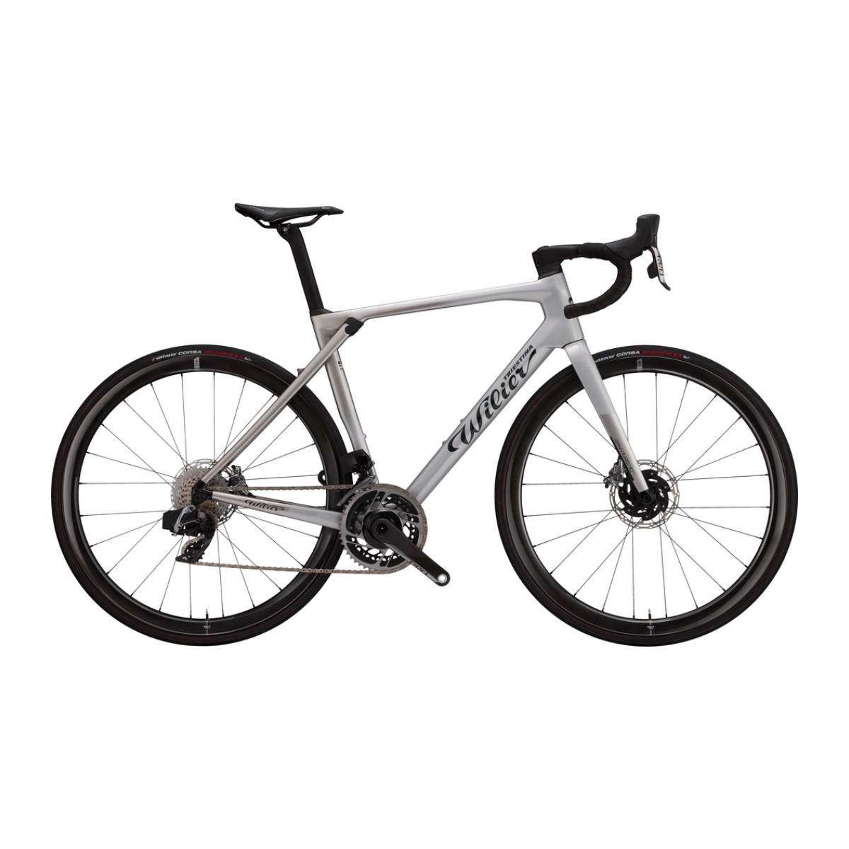 Wilier Granturismo SLR (Ultegra Di2 2×12 / SLR38) maanteeratas L – hõbe