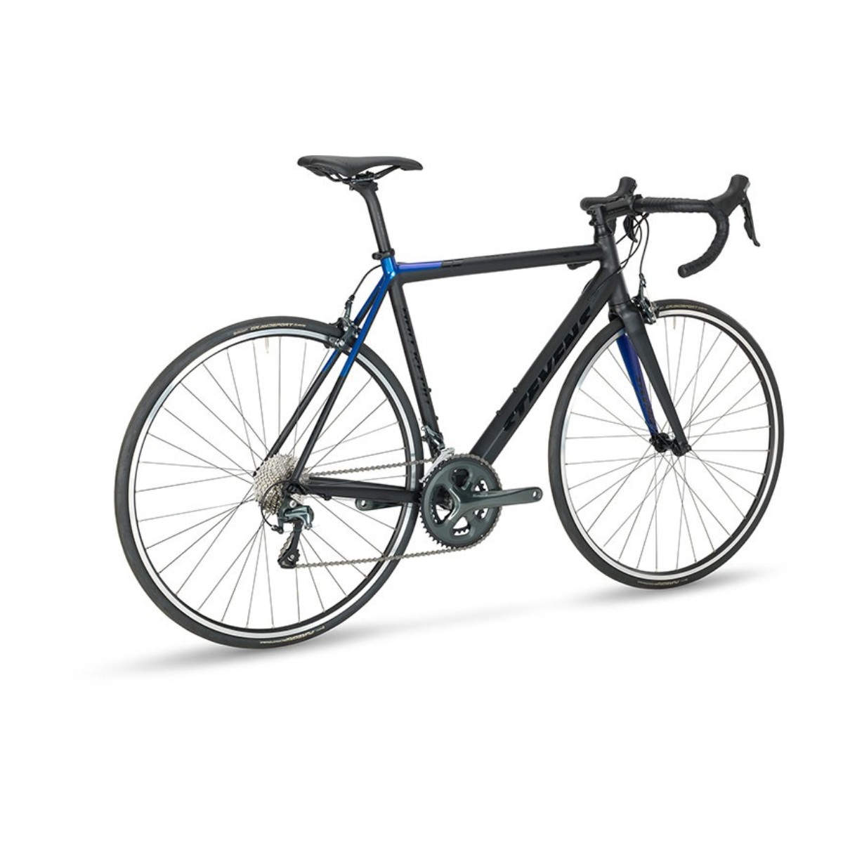 Stevens San Remo maanteeratas 60cm – stealth black blue - Pilt 2