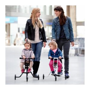 Micro Trike lükatav ratas, valge - Pilt 3