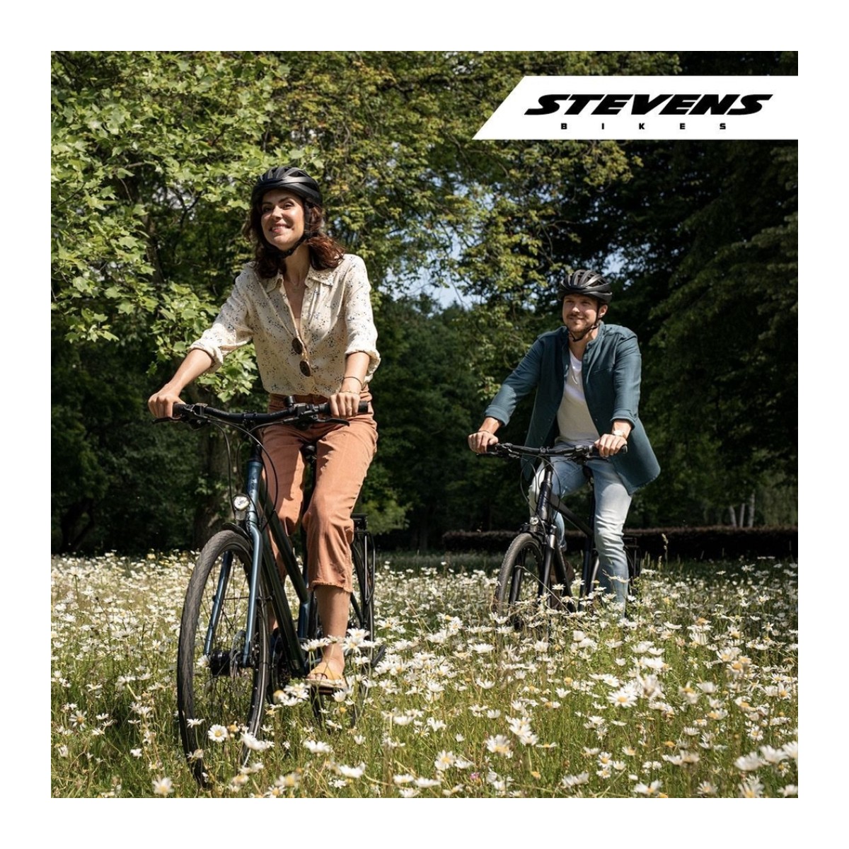 Stevens Cross 3X Gent hübriidratas – stealth black - Pilt 3