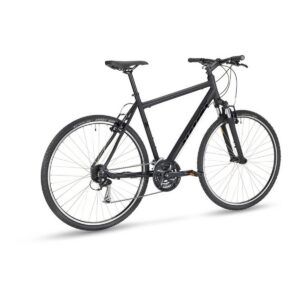 Stevens Cross 3X Gent hübriidratas – stealth black - Pilt 4