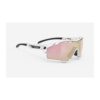 Rudy Project Cutline prillid + bumpers – white gloss (multilaser rose gold)