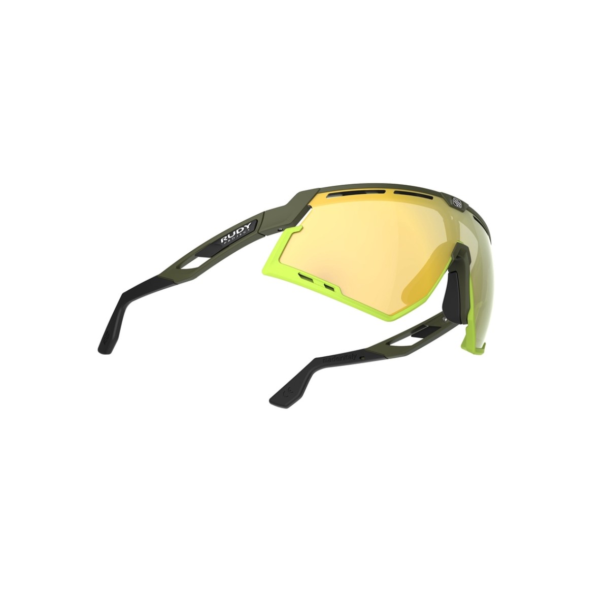 Rudy Project Defender prillid – olive matte/lime (multilaser yellow) - Pilt 3