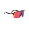 Rudy Project Spinshield AIR päikseprillid – black matte (multilaser red)